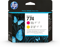 HP 774 magenta/gele DesignJet printkop