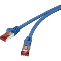 Renkforce RF-4942810 hálózati kábel Kék 0,5 M Cat6 S/FTP (S-STP)