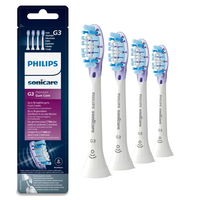 Philips G3 Premium Gum Care HX9054/17 Pack de 4 cabezales blancos de cepillos Sonicare