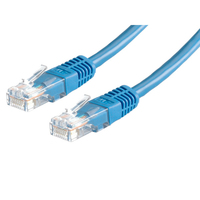 VALUE UTP Patch Cord Cat.6, blue 5 m hálózati kábel Kék U/UTP (UTP)