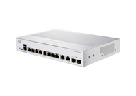 Cisco CBS350 Gestionado L3 Gigabit Ethernet (10/100/1000) Escritorio Negro, Gris