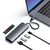 Satechi ST-UCHSEM Notebook-Dockingstation & Portreplikator Kabelgebunden USB 3.2 Gen 2 (3.1 Gen 2) Type-A Grau