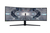 Samsung Odyssey C49G95TSSP számítógép monitor 124,5 cm (49") 5120 x 1440 pixelek Quad HD LED Fekete