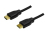 LogiLink 1m HDMI to HDMI - M/M kabel HDMI HDMI Typu A (Standard) Czarny