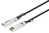 Intellinet SFP+ 10G Passive DAC Twinax Cable SFP+ to SFP+, 5 m (14 ft.), MSA-compliant for Maximum Compatibility, Direct Attach Copper, AWG 24, Black