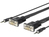 Vivolink PROVGAMCS4.6 video átalakító kábel 4,6 M VGA (D-Sub) + 3.5mm Fekete