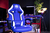 Konix My Hero Academia KX MHA GAMING CHAIR Univerzális gamer szék Párnázott ülés Kék, Fehér