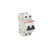 ABB S202-D25 circuit breaker Miniature circuit breaker 2 2 module(s)