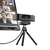 Trust Teza webkamera 3840 x 2160 pixelek USB 2.0 Fekete