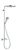 Hansgrohe Raindance Select S système de douche Chrome, Blanc