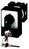 Eaton T0-2-1/E/SVA(A) interruptor eléctrico Interruptor de palanca acodillada 3P Negro, Plata