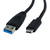 Fantec 2170 USB-kabel 0,8 m USB 3.2 Gen 1 (3.1 Gen 1) USB A USB C Zwart