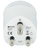 Skross 1.500202-E adapter wtyczek zasilających Typu F Biały