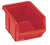 Terry 1000433 szerszámosláda Small parts box Műanyag Vörös