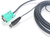 iogear G2L5205U Tastatur/Video/Maus (KVM)-Kabel Schwarz 4,88 m