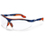 Uvex 9160265 Schutzbrille/Sicherheitsbrille Blau, Orange