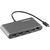 StarTech.com Mini Dock Thunderbolt 3 - Docking Station Portátil para 2 Monitores con HDMI 4K de 60Hz, 2x Hub USB-A (3.0/2.0), GbE - Cable de 28cm - Adaptador Multipuerto TB3 - M...
