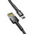 Baseus CALKLF-HG1 câble Lightning 2 m Gris, Noir