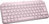 Logitech MX Keys Mini klawiatura RF Wireless + Bluetooth ĄŽERTY Francuski Różowy