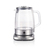 Wilfa TM-1500S electric kettle 1.25 L 2200 W Silver, Transparent