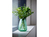 BITZ 25342 Vase Vase mit runder Form Glas Grün