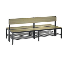 Banc de vestiaire COMFORT double face