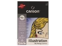 Zeichenblock Canson Illustration A4 12Blatt 250g/qm