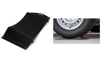 cartrend Protège-pneus, en set, en plastique, noir (11580659)