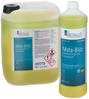 Meta-Blitz Metallit, Intensivreiniger Zitronenduft, alkalisch, 1:200 verdünnbar, 1l Flasche
