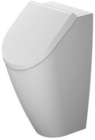 DU Urinal ME by Starck riml., Weiß/Weiß Seidenmatt, ZL hint., 0,5L, für Deckel 2812302600