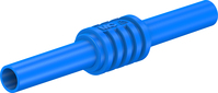 4 mm isolierte Verbindungskupplung blau XHK