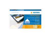 HERMA Transparol Fotoecken extra-gross 100St.