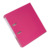 ELBA Ordner "smart Pro" PP/Papier, mit auswechselbarem Rückenschild, Rückenbreite 8 cm, pink