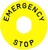 Not-Aus-Schild D=90 EMERGENCY ZBY8330