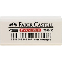Faber-Castell Radierer 7086-30 188730 18x12x41mm Kunststoff weiß