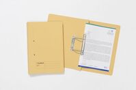 Exacompta Guildhall Transfer Spiral File 315gsm Foolscap Yellow (Pack of 50)