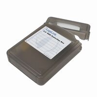 Festplatten Schutz-Box für 3,5" HDDs, Schwarz, LogiLink® [UA0133B]