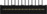 Stiftleiste, 24-polig, RM 2.54 mm, gerade, schwarz, 2-746610-3
