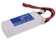 Battery for Cars 18.32Wh Li-Pol 11.1V 1650mAh White for RC Cars CS-LT936RT Haushaltsbatterien