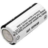 Battery for ER14335 5.94Wh Li-SOCl2 3.6V 1650mAh Black 5.94Wh Li-SOCl2 3.6V 1650mAh Black for Application: Water Meters, Gas meters, Andere Notebook-Ersatzteile
