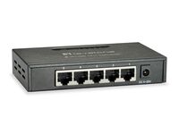 Geu-0523 Network Switch Unmanaged Gigabit Ethernet (10/100/1000) Black