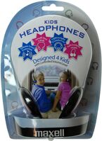 Kids Safe Headphones Wired Music Blue Headsets