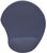 Mouse pad, Blue Ergonomic Gel Support Pad and Mouse Mat, 230 x 200 x 20mm, Low friction, Non slip base, Polyester jersey,