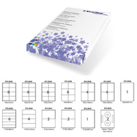 Etichette Adesive Starline - A4 - 105x72 mm (Bianco Conf. 100)