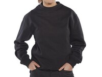 Click Sweatshirt, Lange mouwen, Maat XL, Zwart