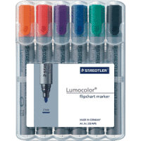Flipchartmarker Lumocolor Box VE=6 Stück