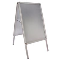 Premier Point of Sale Clip Frame Pavement Sign - Aluminium - 780 x 463 mm