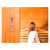 Sauna-Sanduhr aus Holz, Sauna Uhr, Saunazubehör, Zeitanzeige, Eieruhr, Saunauhr, Rot