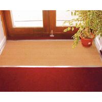 Coir entrance matting - 12m roll, 1m width