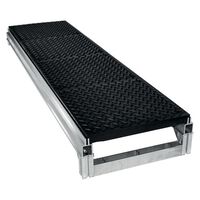 Modular work platform system - diamond plate